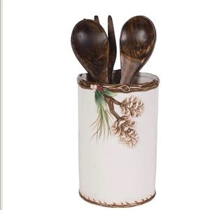 Forest Frost Utensil Holder